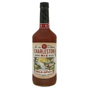 Charleston Mix Premium, All Natural Bloody Mary Mix, Bold & Spicy, 32oz