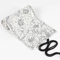 thumbnail image 2 of 24/36/72 Slots Pencil Wrap Pencil Rolls, Artist Colored Pencils Roll Up Bag Short Brushes Pouch Case Pencils Organizer for Drawing Coloring and Sketch, 2 of 5