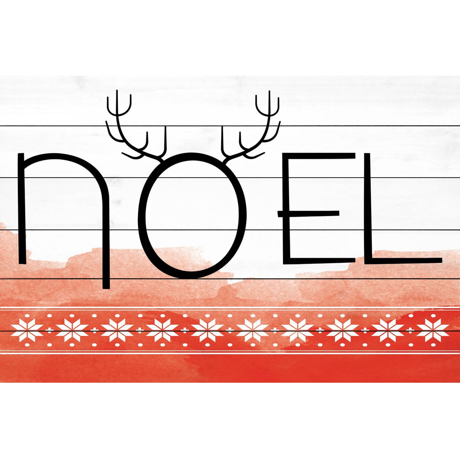 Marmont Hill "Noel" by Diana Alcala Painting Print on White Wood