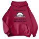 thumbnail image 1 of Sudadera con capucha Gibobby casual de moda para mujer con top cálido estampado lindo Rosa XXL, 1 of 3