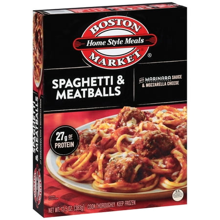 Boston Market® Spaghetti & Meatballs Home Style Meals 13.5 oz. Box