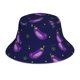 thumbnail image 1 of Balery Eggplant Sombreros para el sol para hombre y mujer, sombrero de pescador con UPF 50+, 1 of 6