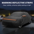thumbnail image 4 of Funda de automóvil Unique Bargains para Honda Fit, película de aluminio, algodón, impermeable y a prueba de viento, 4 of 6