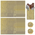 thumbnail image 2 of 200pcs Aluminium Foil Candy Wrappers Chocolate Caramels Wrappers Packaging Foil Candy Wrappers, 2 of 2