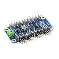 thumbnail image 1 of 16-Channel 12-Bit Servo Driver HAT (B) for , Nano I2C Interface, Integrated 5V Regulator, 1 of 5