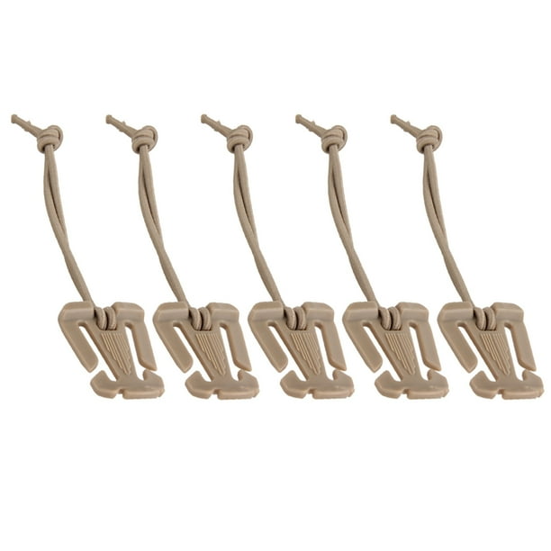 Hebillas de correas Mosquetón Universal para mochila cuerda elástica hebilla colgante abrazadera fija profesional herramienta para acampar JShteea El nuevo