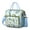 Sky-blue-39, variant on Green Frog and Forest Print Insulated Lunch Tote, Large Leakproof Lunch Box Cooler with Cute Nature Patterns, Perfect for Work, School, or Picnic