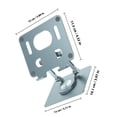 thumbnail image 2 of Hytrove Soporte Ajustable Para Teléfono Y Tablet Con Plegable Y Estructura Estable Color Plata, 2 of 6
