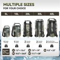 thumbnail image 3 of Mochila impermeable MARCHWAY 40L, flotante, impermeable, camuflaje, 3 of 8