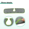 thumbnail image 4 of Uxcell Kitchen Faucet Mat, Absorbent Mat Sink Splash Guard Drain Pad Countertop Protector Mat, Green Grey, 4 of 5