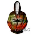 thumbnail image 1 of Sudadera con capucha y cremallera con estampado 3D para mujer y hombre, estilo Harajuku, Z02, 1 of 6