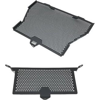 Skull Faster Chrome Radiator Cover Grille Guard – Fits Suzuki Boulevard C50 M50 & Intruder VL800