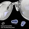 thumbnail image 5 of HBMYN 10 Pairs Eyeglass Nose Pads,Teardrop Shape Nose Pads for Glasses,Push-Pin Nosepads,Anti-Slip Soft Silicone Nose Pad Replacement for Glasses,Sunglasses, 5 of 7