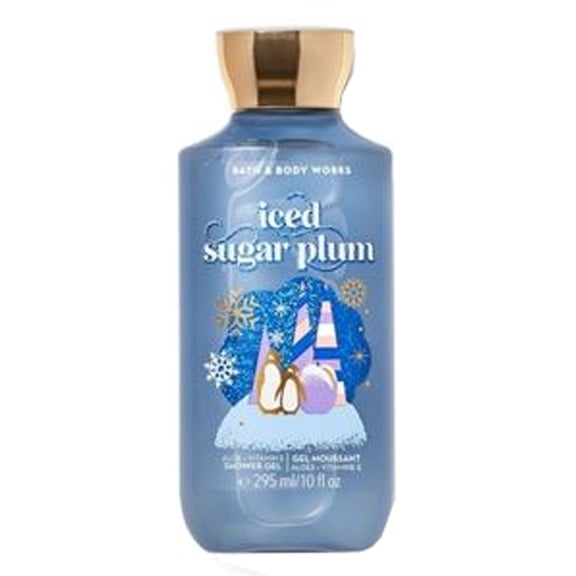 Bath and Body Works  ICED SUGAR PLUM  Shower Gel 10fl/oz