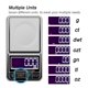 thumbnail image 3 of Báscula digital de bolsillo de alta precisión, pesaje inteligente en miniatura - Báscula electrónica de bolsillo Precisión 0.01-500 gramos 7 unidades con pantalla LCD retroiluminada, 3 of 8