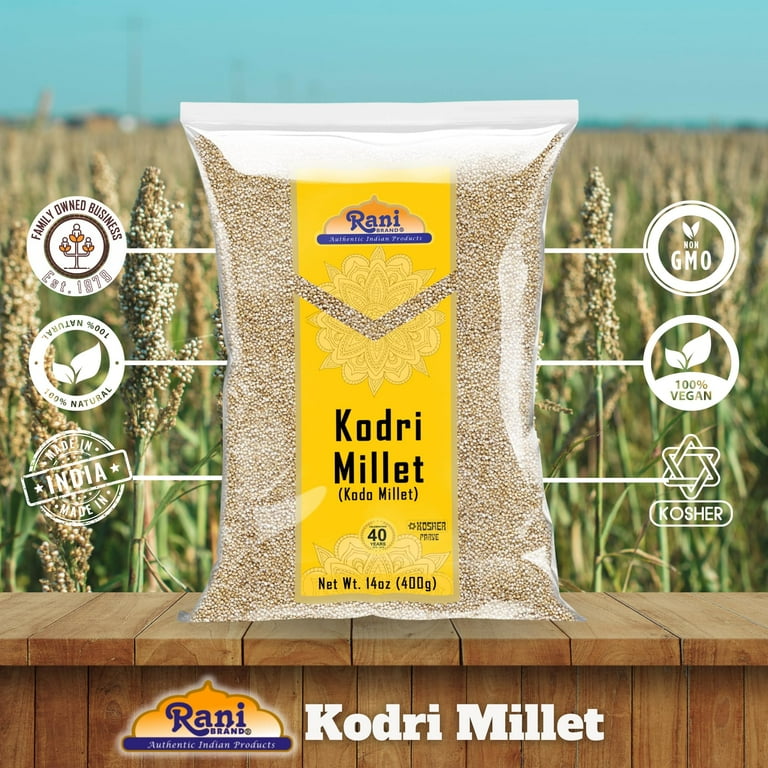 Rani Whole Kodri (Polished Kodo Millet Seeds) 400g ~ Natural