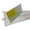 Clear, variant on The Global Display Solution Clear Label Holders, 28" x 1.25", 50 Count