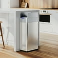 thumbnail image 5 of Pirecart 21.1 gal Sensor Motion Garbage Can, Touchless Automatic Trash Can, Bathroom Stainless Steel Smart Bin W/Butterfly, Soft-Close Lid, Silver, 5 of 9