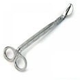 thumbnail image 3 of Candle Wick Trimmer, Polished Stainless Steel Wick Clipper Cutter, Scissors, Reaches Deep Into Candles to Cut Spent Wicks, Allow Cleaner Burn and Prevent Soot Buildup, 3 of 7
