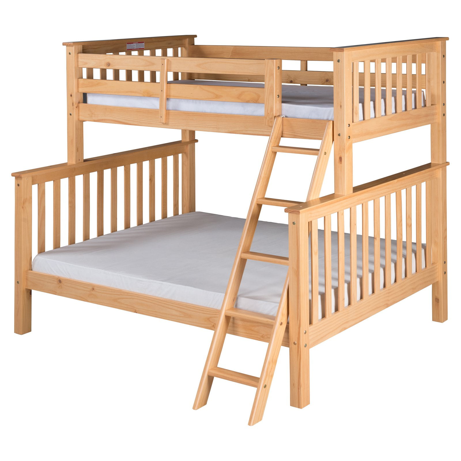 Santa Fe Mission Tall Bunk Bed Twin Over Full Angle Ladder Santa Fe Mission Tall Bunk Bed Twin Over Full Angle Ladder Multiple Finishes Com