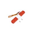 thumbnail image 1 of Vogacara 106mm/115mm/145mm luz de ingeniería práctica barra LED intermitente lámpara alarmante bajo consumo de energía 1/14 camión Drift Scx10 Kits de construcción modelo 115mm Rojo Vogacara FN010441-03B, 1 of 6