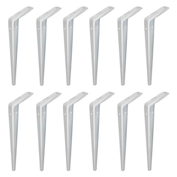 Mensula Blanca 8x10 Pulgadas Repisa Estante 12 Piezas Prax Lotion 18-9982