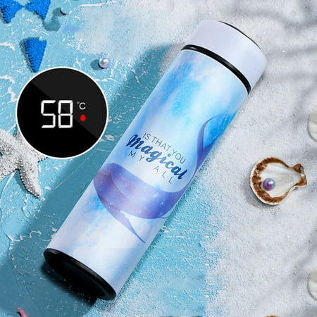 

WANYNG Display Screen Flask Stainless LCD Temperature Smart Kettle Vacuum Steel Glass&Bottle