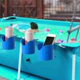thumbnail image 7 of Pool Drink Holder Above Ground Pool Storage Above Ground Multifunctional Cup Holder Swimming Pool Organiser for Storing Drinks, 7 of 7