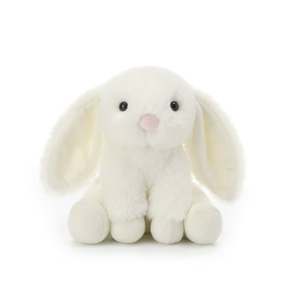 Apricot Lamb Cream Bunny Plush Toy for Kids 6 Inches