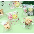 thumbnail image 4 of Heart Cellophane Bags Valentines Cookies Treat Bags Heart Plastic Goodie Candy Gift Bags for Party Decorations 400Pcs, 4 of 7