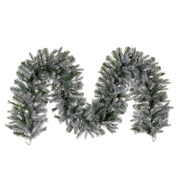 Vickerman 9' x 14" Frosted Douglas Fir Artificial UnLit Garland