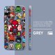 thumbnail image 3 of Case For Redmi K60E K60 K50 K40S K40 K30 9A 9 8A 10 Pro 4G 5G Simple Liquid silicone Case Marvel Cartoon Iron Spider-Man Poster, 3 of 5