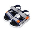 thumbnail image 2 of HILABEE Chaussures Garçon Confort Respirantes Semelle en PVC Bout Ouvert Sandales Décontractées d'Été pour la Randonnée 16,5 cm, 2 of 9