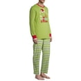 thumbnail image 5 of Matching Family Christmas Pajamas Men's Grinch, 2-Piece Pajama Set, 5 of 7