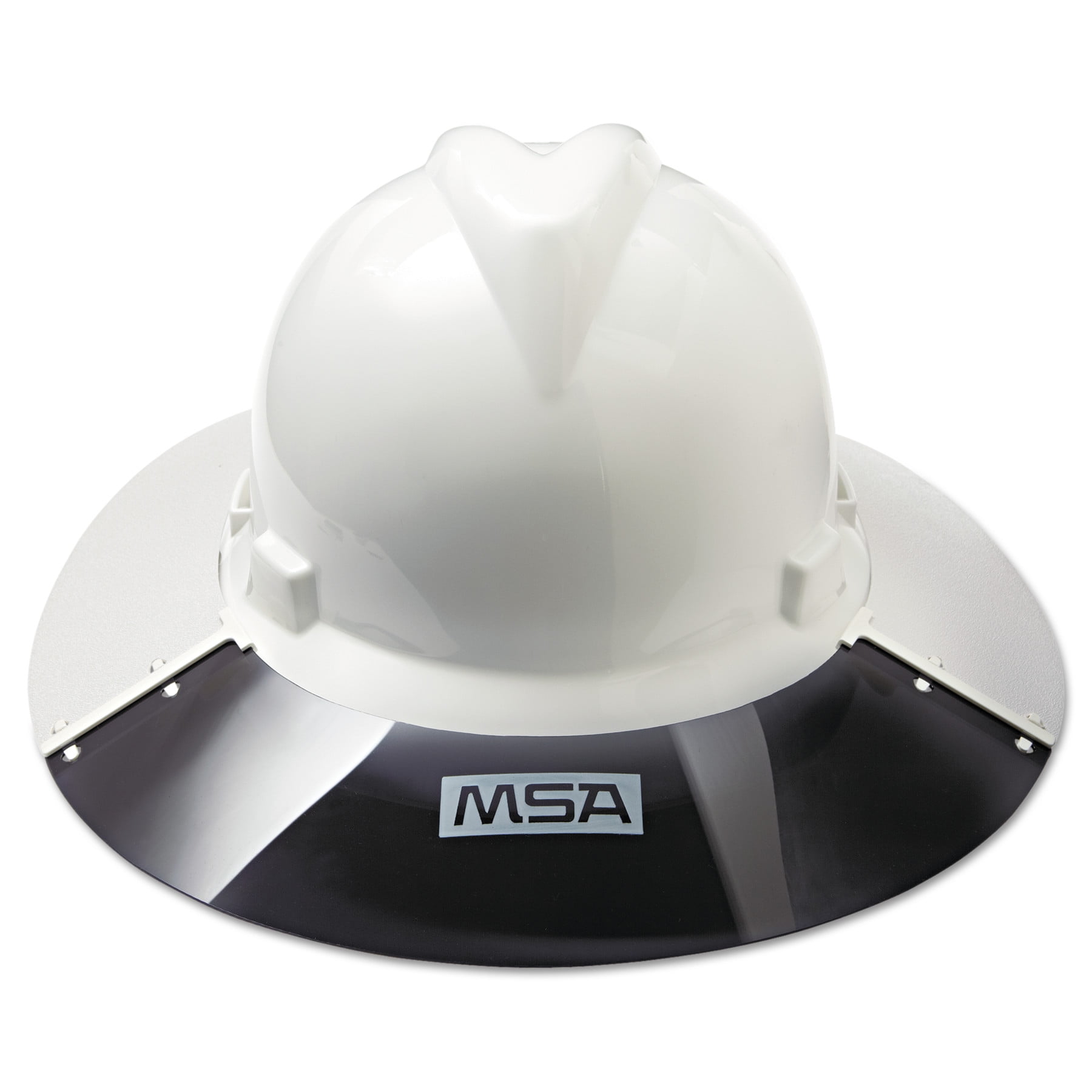 msa hard hat sun visor
