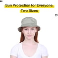 thumbnail image 2 of ORUYROP Unisex Washed Cotton Bucket Hat Summer Outdoor Cap, 2 of 6