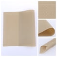 thumbnail image 2 of Unique Bargains Rustic Placemats Set of 6 Placemats for Dining Table Decor Gold 18x12in, 2 of 7