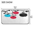 thumbnail image 3 of Sketched Pumpkin Non Slip Long Door Mat 39''x20'' Soft, Absorbent, for Kitchen, Bathroom, and Bedroom, 3 of 8