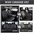 thumbnail image 4 of ITEYAO Car Seat Covers，Front and Rear, Fits Hyundai Santa fe 2026, Black Car Seat Covers, Suitable for 5-seater cars only, 4 of 6