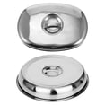 thumbnail image 5 of Here's a refined and professional product description based on the title you provided:\n\n \n\n**2PCS Stainless Steel Food Cover – Dustproof, Heat, 5 of 5