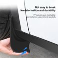 thumbnail image 3 of Guardabarros delanteros Y traseros, protectores contra salpicaduras, Protector de guardabarros para Tesla Model Y 2021-2023 Model 3 2016-2023, fibra de carbono ABS, 3 of 5