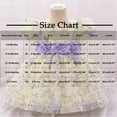 thumbnail image 3 of TEAJOPSUU 6M-3Y Girls Tutu Skirt Puff Short Sleeved Tulle Dress Fluffy Dance Dress Printed Princess Dress for Kids J-Purple, 3 of 9