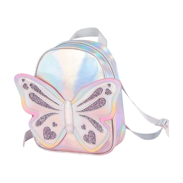 The Dreamy Butterflies Double Strap Backpack for Girls