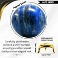thumbnail image 3 of Lapis Lazuli Crystal Ball Sphere 2" Inches, 3 of 5
