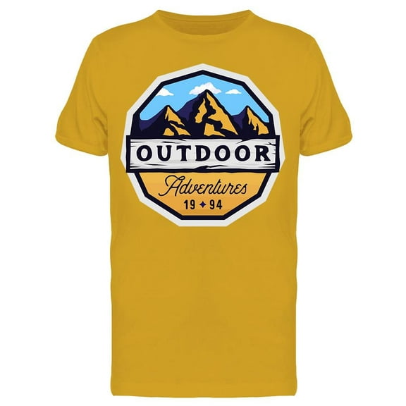 Outdoor Mountain Adventures  T-Shirt Men -Image by Shutterstock, Male x-Large