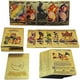 thumbnail image 1 of Juego de cartas coleccionables de anime de lámina dorada: cartas coleccionables de juegos de dibujos animados para niños, 1 of 9