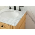 thumbnail image 4 of 18 inch single bathroom vanity in natural wood, 4 of 8