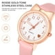 thumbnail image 2 of ColoMX Relojes decorativos relojes noctiluciente reloj de cuero correa de cuero niños reloj de cuarzo reloj de pulsera decoración, 2 of 7