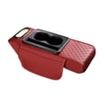 thumbnail image 3 of Cojín reposabrazos para automóvil, funda para consola central, soporte ergonómico multifuncional para el brazo Rojo, 3 of 9