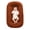 Brown, variant on Baby Lounger for Newborn, Soft Care Cushion, Portable Support Pillow, Lightweight Nursery Cushion for Feeding, Bonding and Daily Care